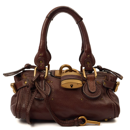 Picture of Chloe Mini Bag Paddington - Mini in Brown, Leather