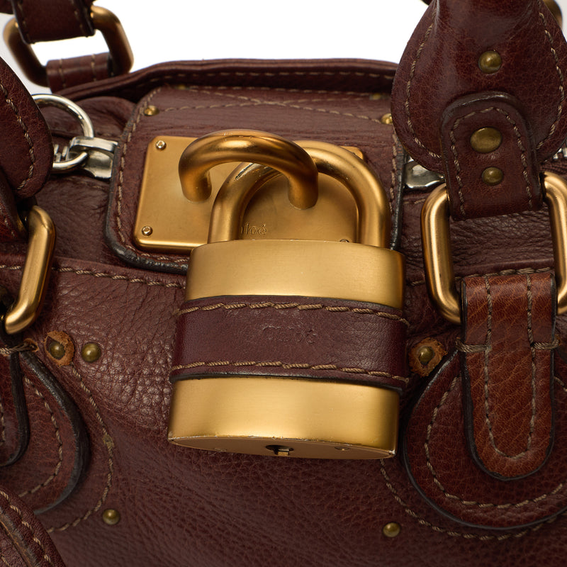 Picture of Chloe Mini Bag Paddington - Mini in Brown, Leather