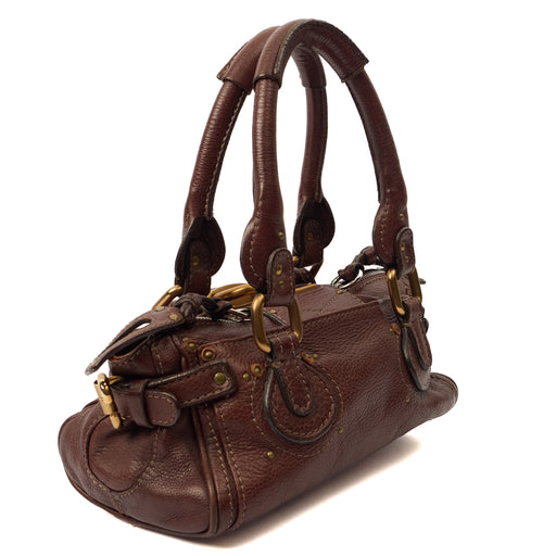Picture of Chloe Mini Bag Paddington - Mini in Brown, Leather
