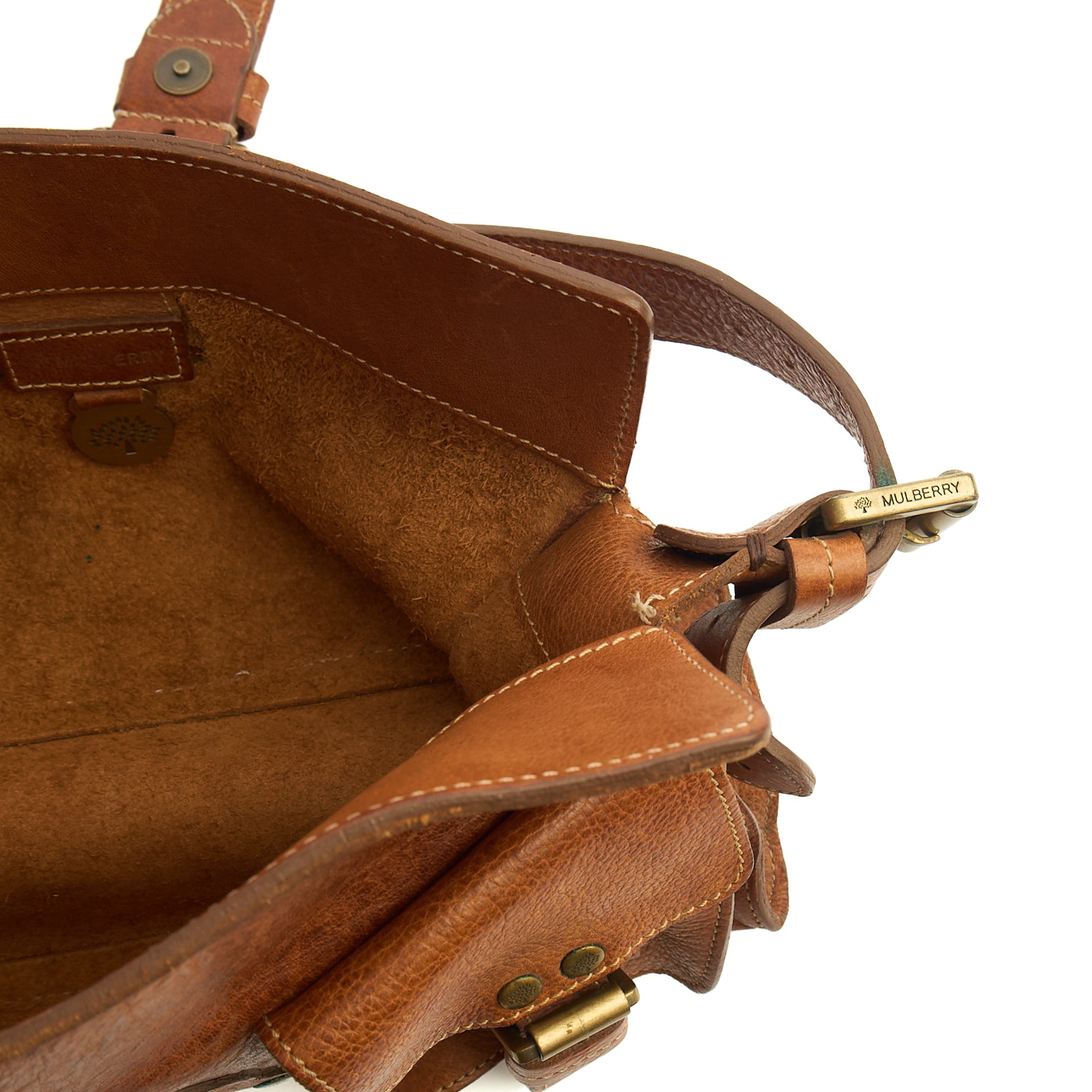 Mulberry Shoulder Bag Blenheim in Oak, Calfskin Leather | The