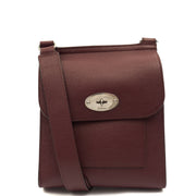 Picture of Mulberry Cross Body Antony - Small in Oxblood, Leather