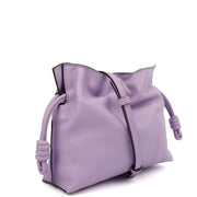 Picture of Loewe Cross Body Flamenco in Light Mauve, Leather