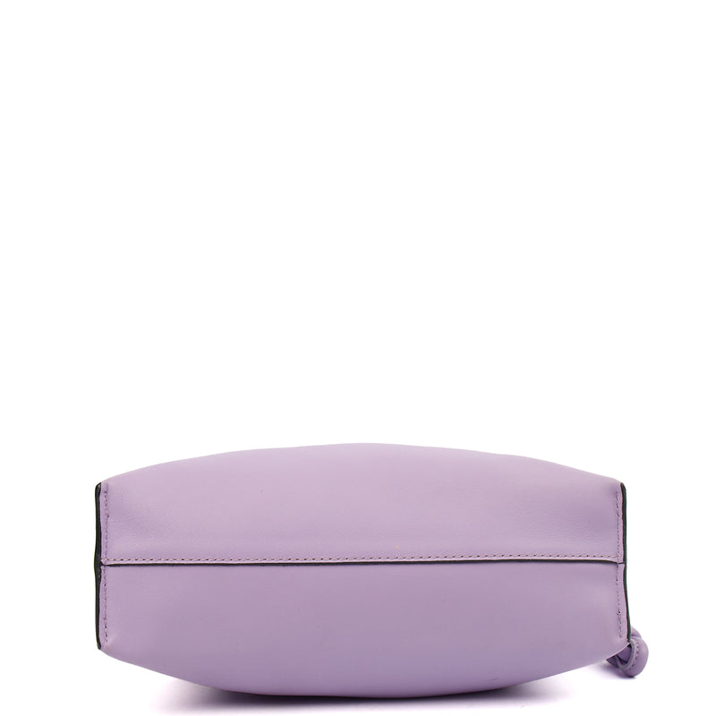 Picture of Loewe Cross Body Flamenco in Light Mauve, Leather