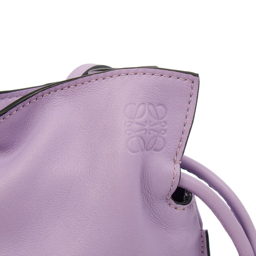 Picture of Loewe Cross Body Flamenco in Light Mauve, Leather