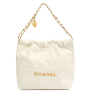 Picture of Chanel Shoulder Bag Chanel 22 in White, Calfskin Leather