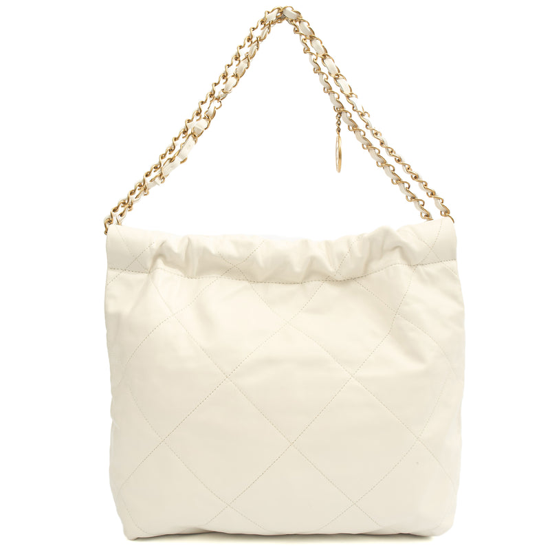 Picture of Chanel Shoulder Bag Chanel 22 in White, Calfskin Leather
