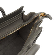 Picture of Celine Cross Body Luggage - Nano in Kohl, Leather