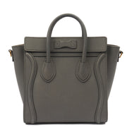 Picture of Celine Cross Body Luggage - Nano in Kohl, Leather