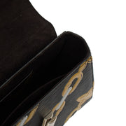 Picture of Louis Vuitton Cross Body Twist MM in Black, Epi Leather