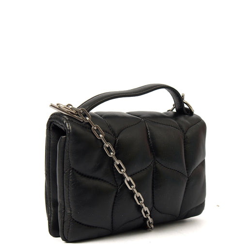 Picture of Mulberry Cross Body Little Softie in Black, Leather