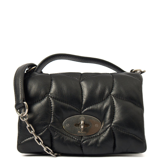 Picture of Mulberry Cross Body Little Softie in Black, Leather