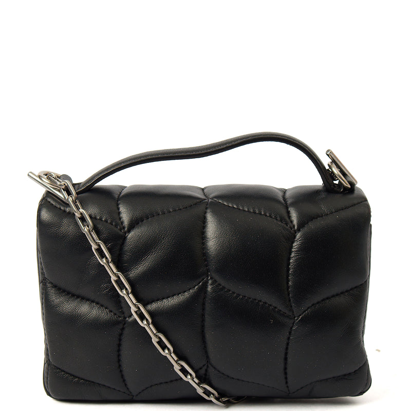 Picture of Mulberry Cross Body Little Softie in Black, Leather