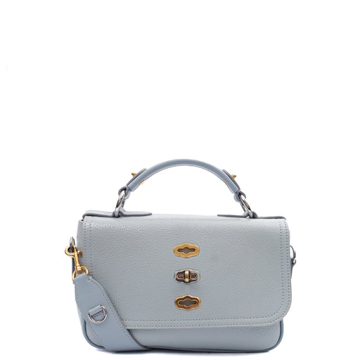 Picture of Mulberry Top Handle Bryn - Small in Blue, Patent Leather