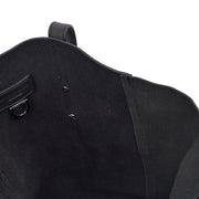 Picture of Aspinal of London Tote London Tote - Midi in Black, Leather