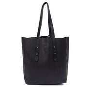 Picture of Aspinal of London Tote London Tote - Midi in Black, Leather