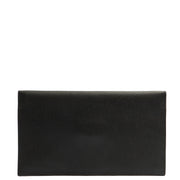 Picture of Saint Laurent Clutch Uptown Pouch in Black, Calfskin Leather