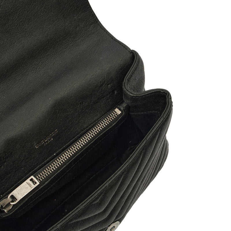 Picture of Saint Laurent Cross Body College - Medium in Black, Leather