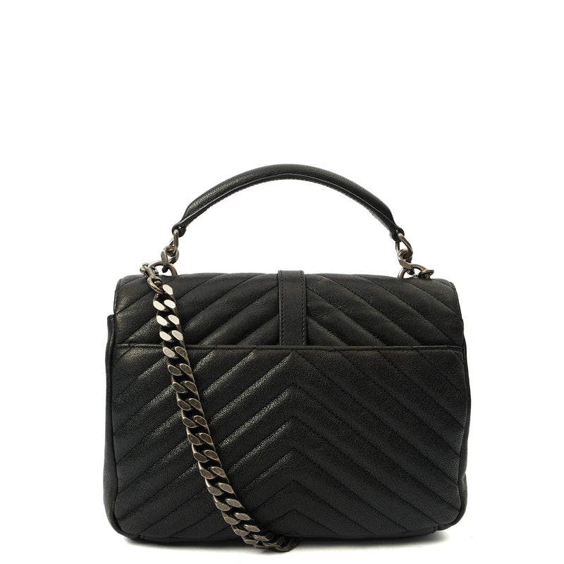 Picture of Saint Laurent Cross Body College - Medium in Black, Leather