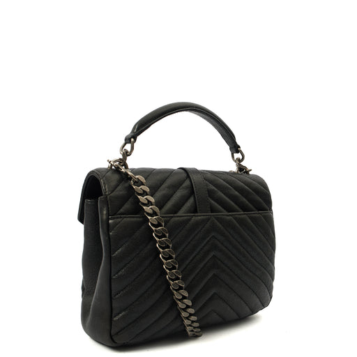 Picture of Saint Laurent Cross Body College - Medium in Black, Leather