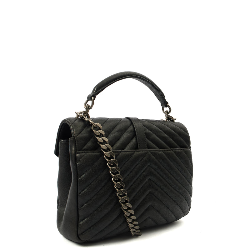 Picture of Saint Laurent Cross Body College - Medium in Black, Leather