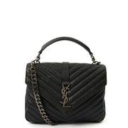 Picture of Saint Laurent Cross Body College - Medium in Black, Leather