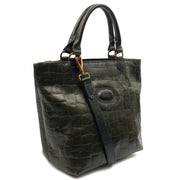 Picture of Mulberry Tote Vintage Tote  in Amber, Exotic Effect Leather