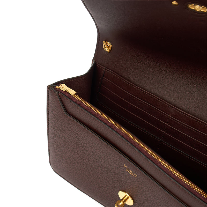 Picture of Mulberry Cross Body Darley - Medium in Oxblood, Leather