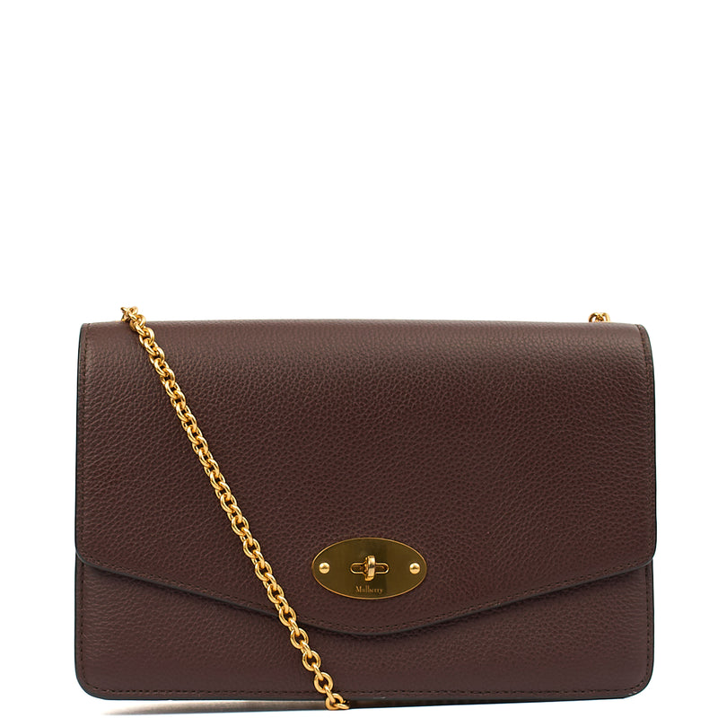 Picture of Mulberry Cross Body Darley - Medium in Oxblood, Leather