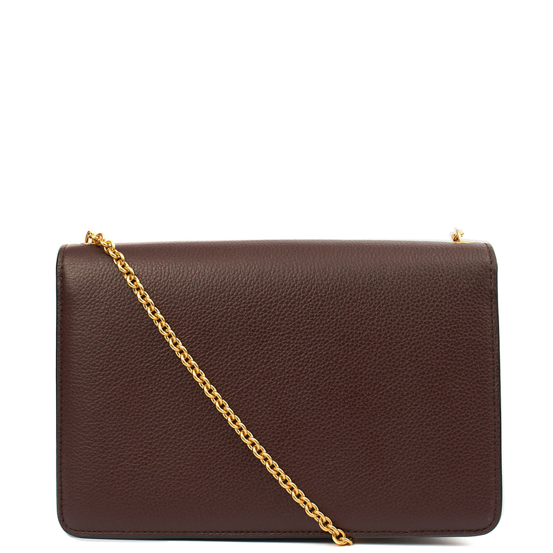 Picture of Mulberry Cross Body Darley - Medium in Oxblood, Leather