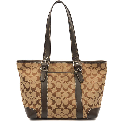 Picture of Coach Tote Vintage Canvas Tote in Neutral, invalid