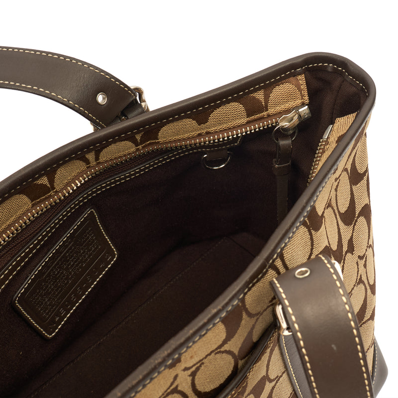 Picture of Coach Tote Vintage Canvas Tote in Neutral, invalid