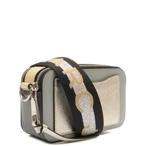 Picture of Marc Jacobs Cross Body Snapshot in Grey, Leather
