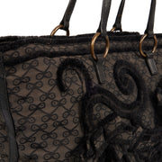 Picture of Anya Hindmarch Tote Tote in Black, Fabric