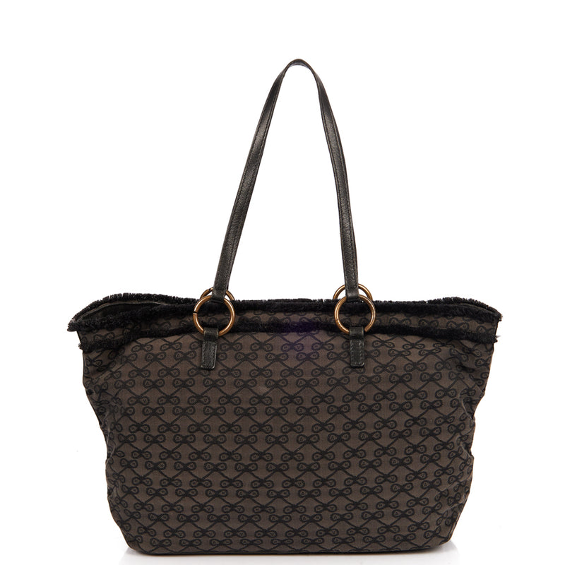 Picture of Anya Hindmarch Tote Tote in Black, Fabric