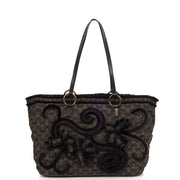 Picture of Anya Hindmarch Tote Tote in Black, Fabric