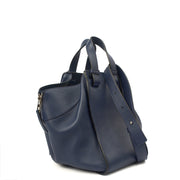Picture of Loewe Tote Hammock - Medium in Blue, Leather