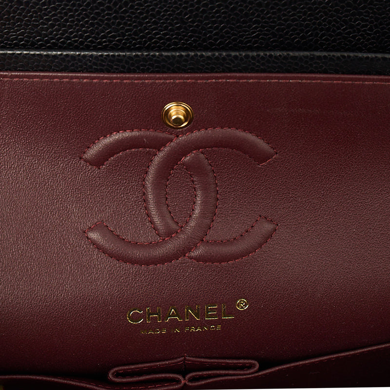 Picture of Chanel Shoulder Bag Classic Double Flap - Small in Black, Caviar Leather