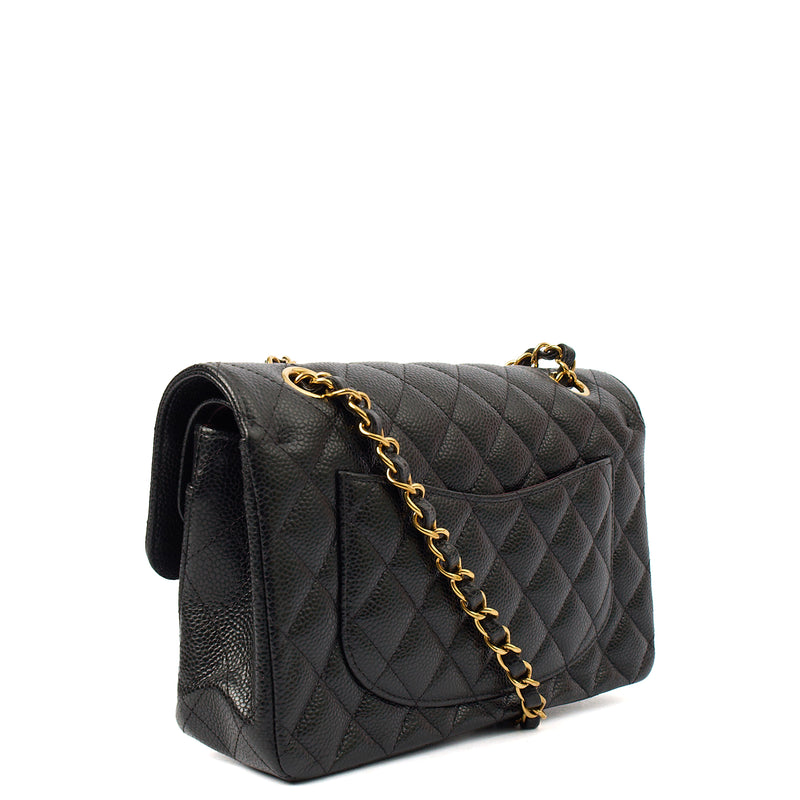 Picture of Chanel Shoulder Bag Classic Double Flap - Small in Black, Caviar Leather