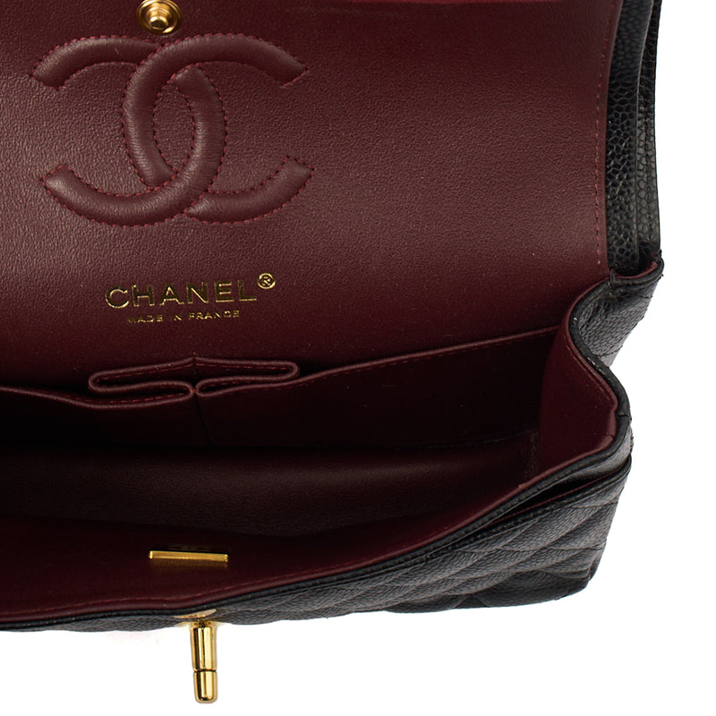 Picture of Chanel Shoulder Bag Classic Double Flap - Small in Black, Caviar Leather