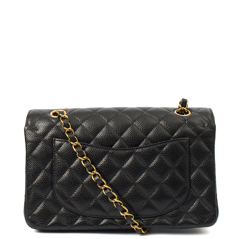 Picture of Chanel Shoulder Bag Classic Double Flap - Small in Black, Caviar Leather
