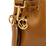 Picture of Fendi Bucket Bag Mon Tresor - Mini in Brown, Leather