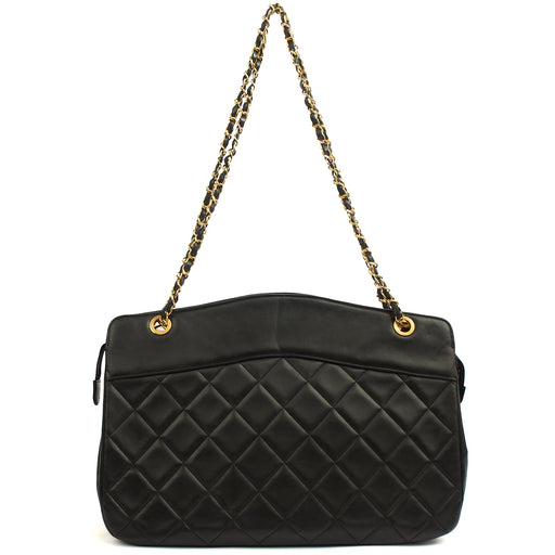 Picture of Chanel Tote Vintage Tote in Black, Leather