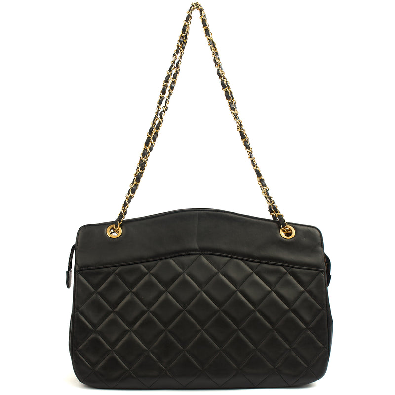 Picture of Chanel Tote Vintage Tote in Black, Leather