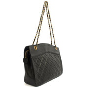 Picture of Chanel Tote Vintage Tote in Black, Leather