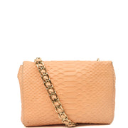 Picture of Mulberry Shoulder Bag Cecily  in Coral Orange, Exotic Effect Leather
