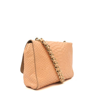Picture of Mulberry Shoulder Bag Cecily  in Coral Orange, Exotic Effect Leather