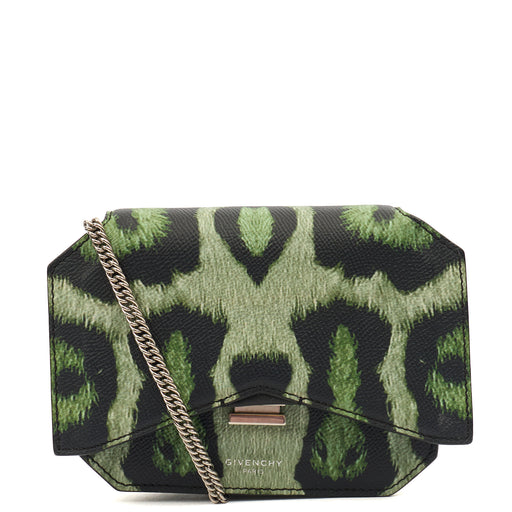 Picture of Givenchy Cross Body Pandora Box in Green, Box Calfskin