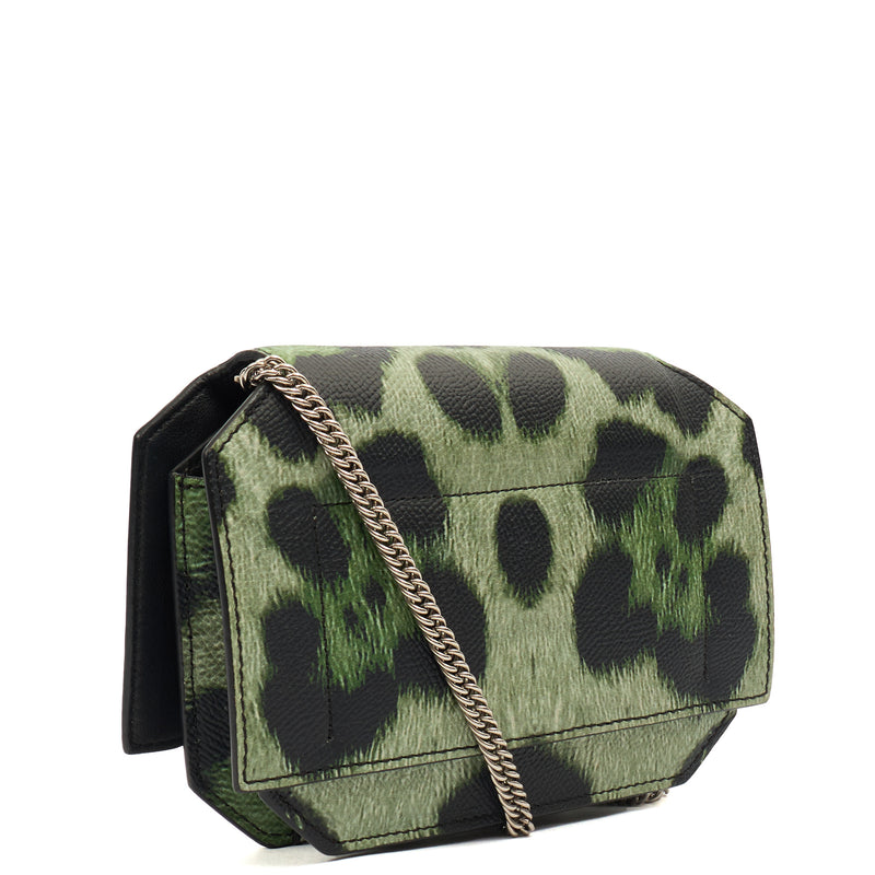 Picture of Givenchy Cross Body Pandora Box in Green, Box Calfskin