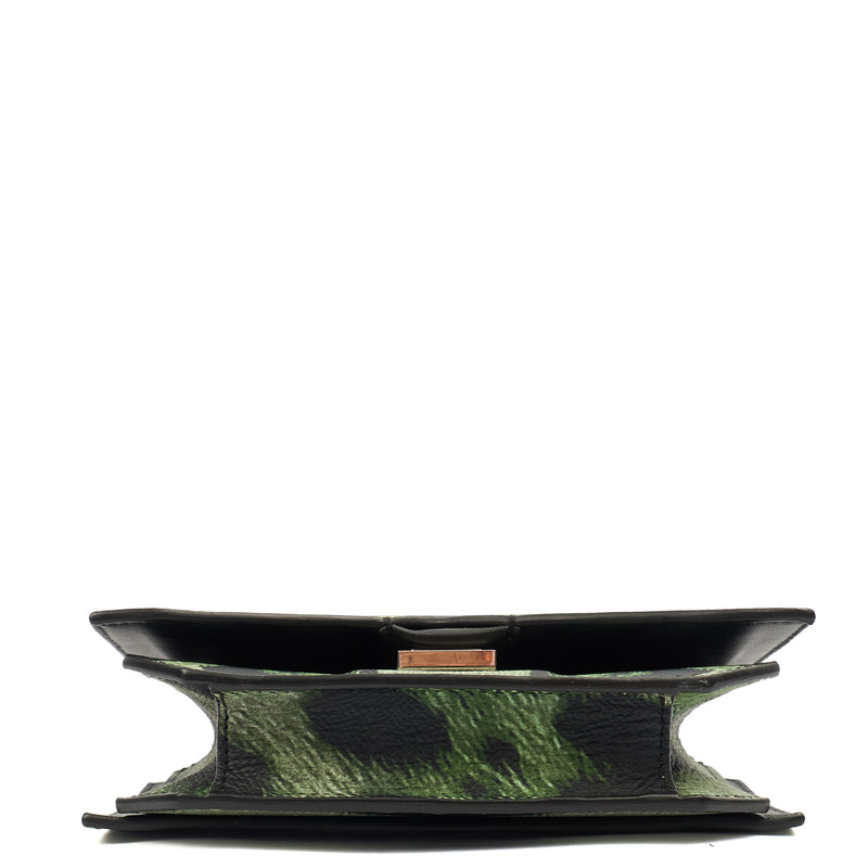 Picture of Givenchy Cross Body Pandora Box in Green, Box Calfskin