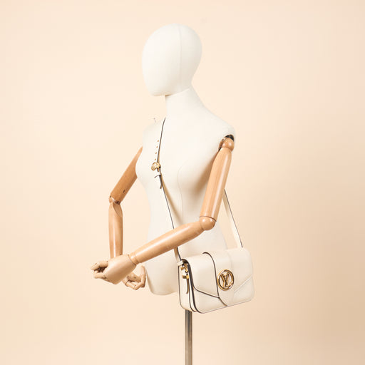 Picture of Louis Vuitton Cross Body LV Pont 9  in Neutral, Calfskin Leather